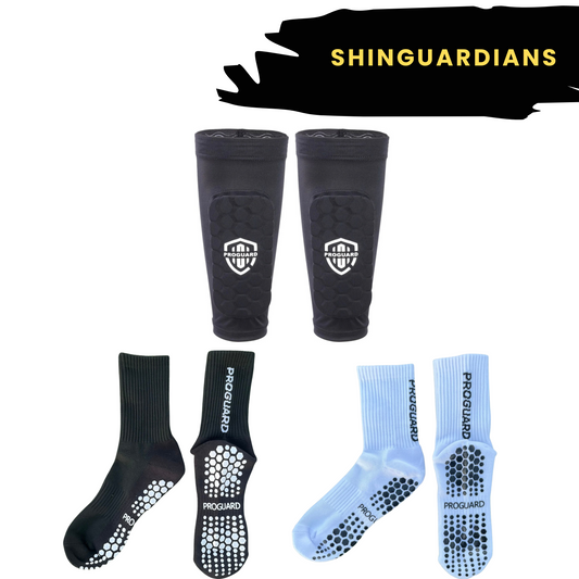 Shinguardians + 2 Grip Sokken